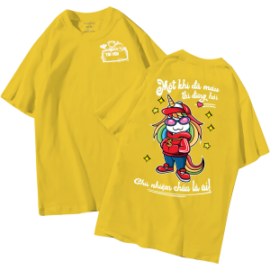 đồng phục áo lớp in hình mới nhất, hình in bên đẹp cute dễ thương