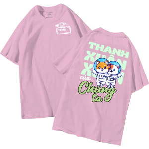 đồng phục áo lớp in hình mới nhất, hình in bên đẹp cute dễ thương