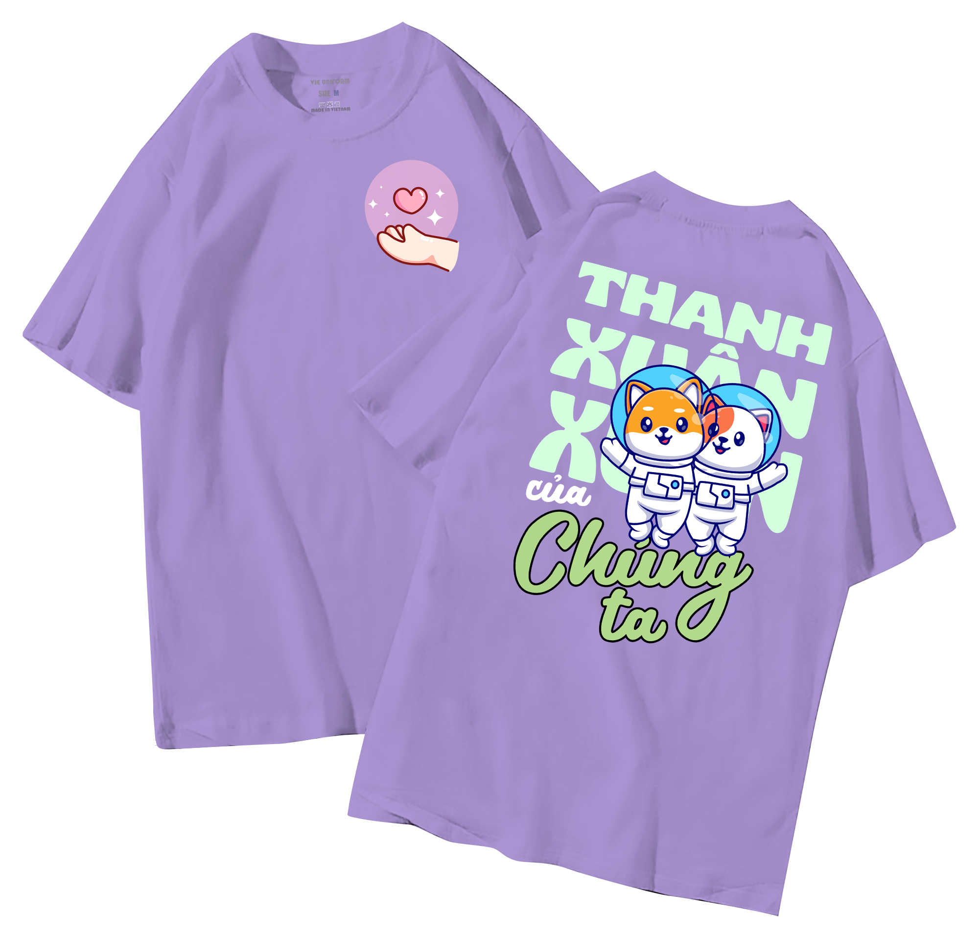 Áo lớp in hình 28.7 T đồng phục áo lớp in hình mới nhất, hình in bên đẹp cute dễ thương