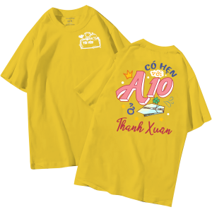 đồng phục áo lớp in hình mới nhất, hình in bên đẹp cute dễ thương