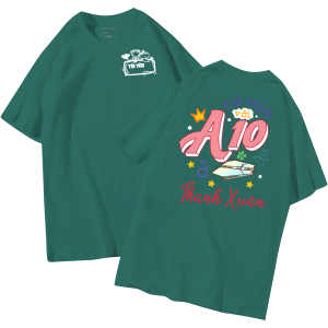 đồng phục áo lớp in hình mới nhất, hình in bên đẹp cute dễ thương