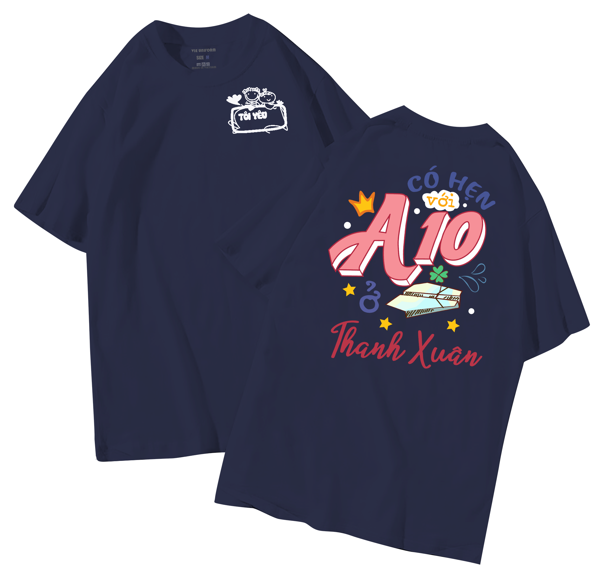 Áo lớp in hình 28.9 XD