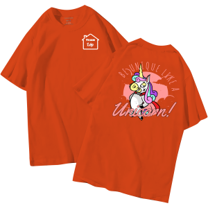 đồng phục áo lớp in hình mới nhất, hình in bên đẹp cute dễ thương