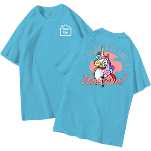 đồng phục áo lớp in hình mới nhất, hình in bên đẹp cute dễ thương