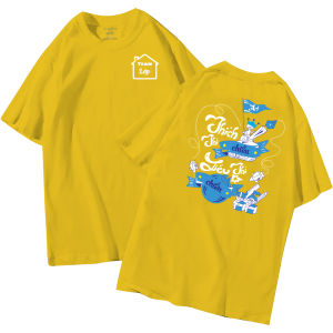 đồng phục áo lớp in hình mới nhất, hình in bên đẹp cute dễ thương