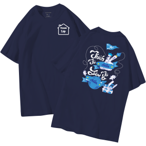 đồng phục áo lớp in hình mới nhất, hình in bên đẹp cute dễ thương