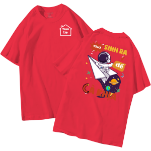 đồng phục áo lớp in hình mới nhất, hình in bên đẹp cute dễ thương