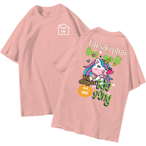 đồng phục áo lớp in hình mới nhất, hình in bên đẹp cute dễ thương