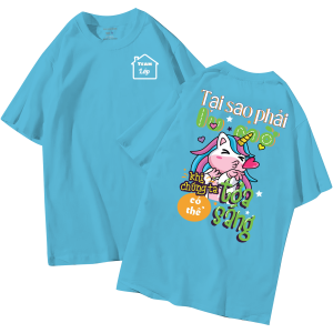 đồng phục áo lớp in hình mới nhất, hình in bên đẹp cute dễ thương