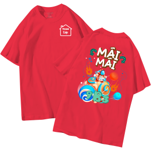 đồng phục áo lớp in hình mới nhất, hình in bên đẹp cute dễ thương