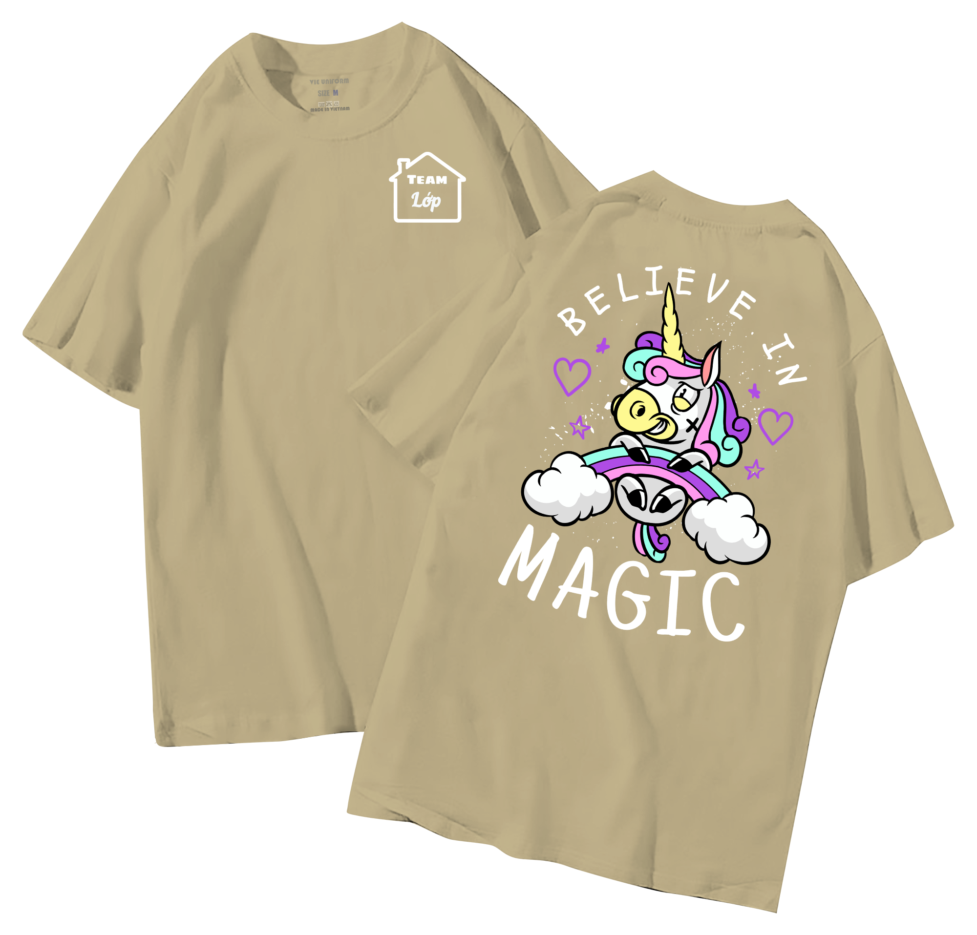 Áo lớp in hình 30.1 BE đồng phục áo lớp in hình mới nhất, hình in bên đẹp cute dễ thương