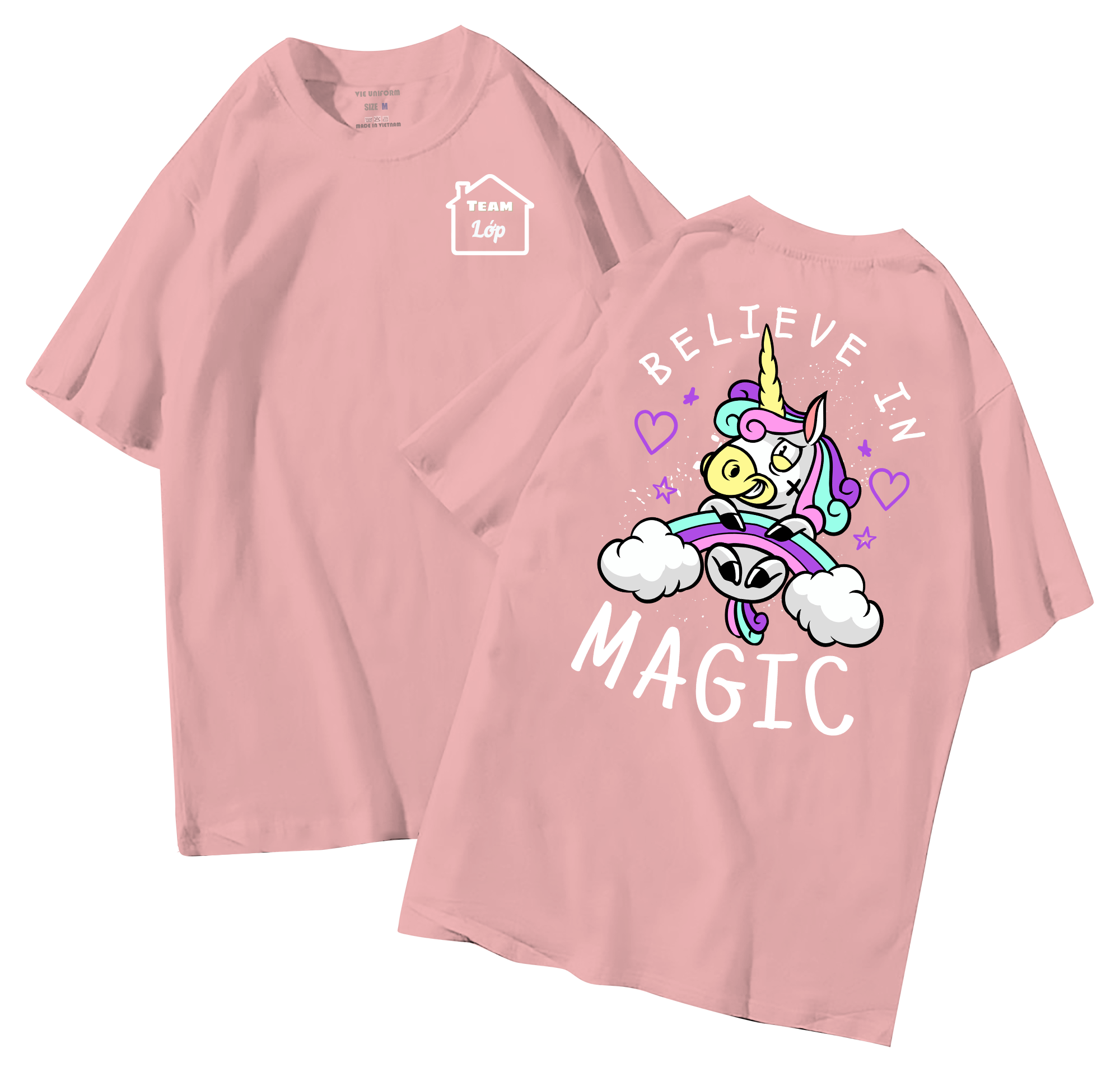 Áo lớp in hình 30.1 H đồng phục áo lớp in hình mới nhất, hình in bên đẹp cute dễ thương