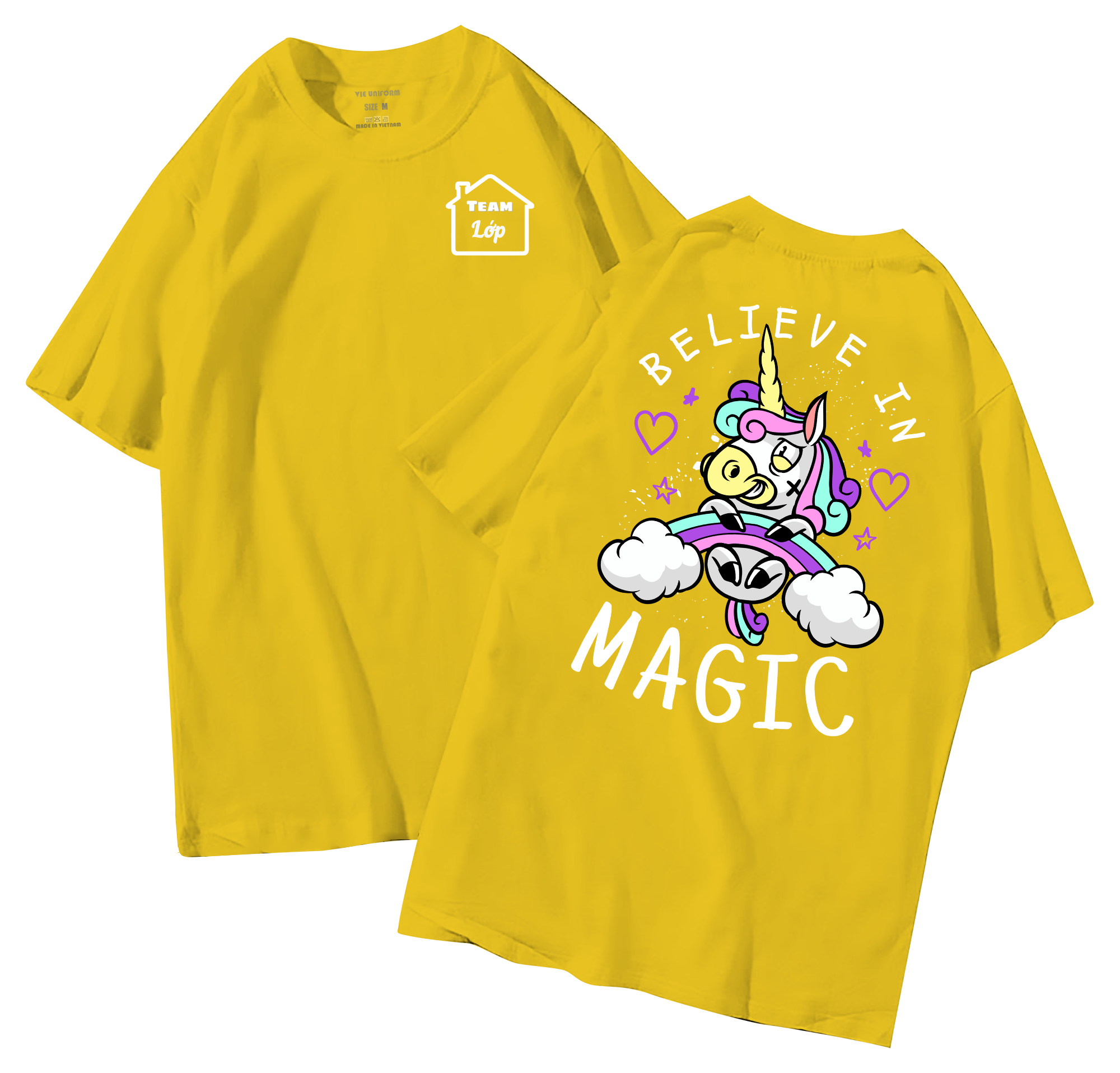 Áo lớp in hình 30.1 V đồng phục áo lớp in hình mới nhất, hình in bên đẹp cute dễ thương