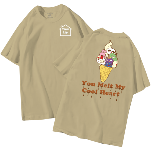 đồng phục áo lớp in hình mới nhất, hình in bên đẹp cute dễ thương