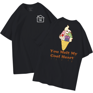 đồng phục áo lớp in hình mới nhất, hình in bên đẹp cute dễ thương