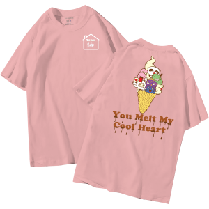 đồng phục áo lớp in hình mới nhất, hình in bên đẹp cute dễ thương