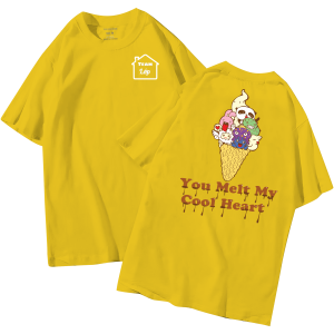 đồng phục áo lớp in hình mới nhất, hình in bên đẹp cute dễ thương