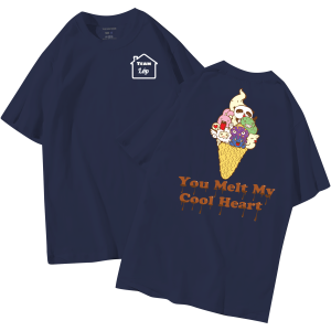 đồng phục áo lớp in hình mới nhất, hình in bên đẹp cute dễ thương