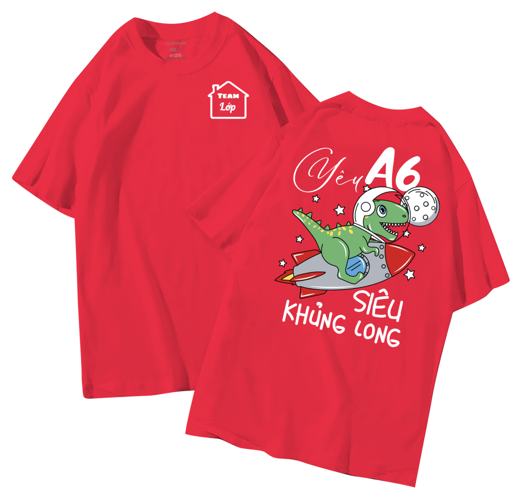 đồng phục áo lớp in hình mới nhất, hình in bên đẹp cute dễ thương