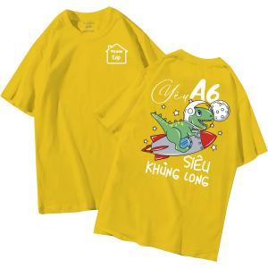 đồng phục áo lớp in hình mới nhất, hình in bên đẹp cute dễ thương