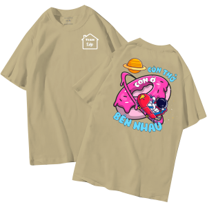 đồng phục áo lớp in hình mới nhất, hình in bên đẹp cute dễ thương