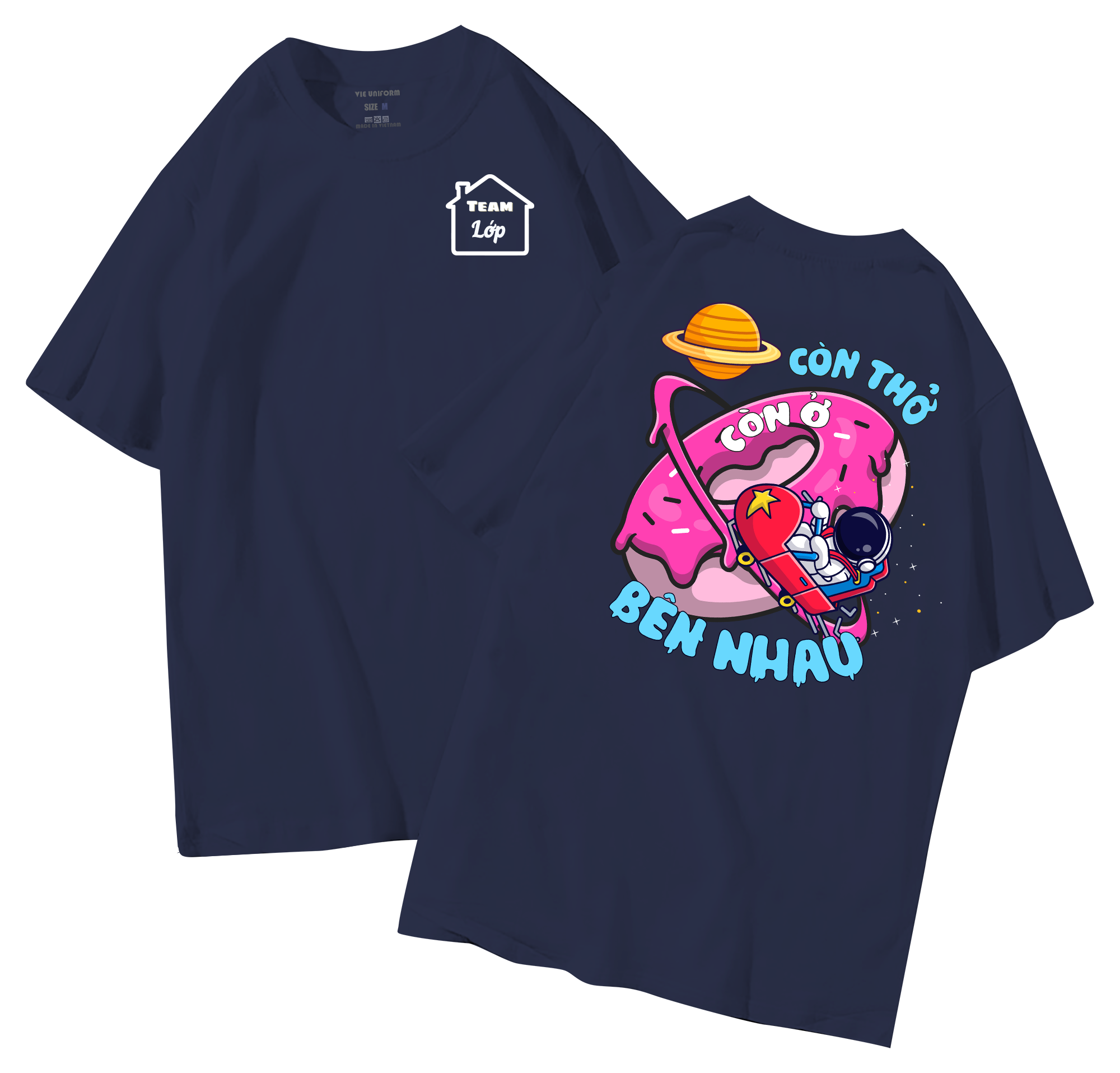 Áo lớp in hình 30.3 XD đồng phục áo lớp in hình mới nhất, hình in bên đẹp cute dễ thương