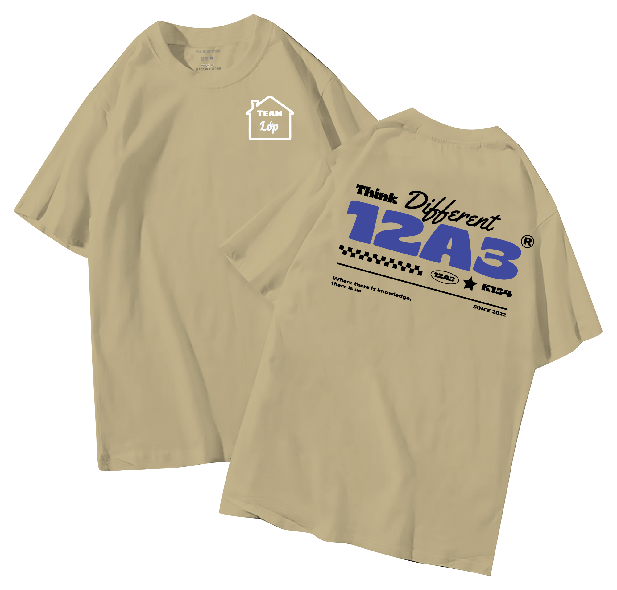 Áo lớp in hình 30.6 BE đồng phục áo lớp in hình mới nhất, hình in bên đẹp cute dễ thương