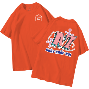 đồng phục áo lớp in hình mới nhất, hình in bên đẹp cute dễ thương