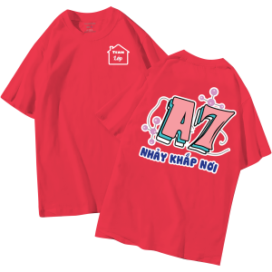 đồng phục áo lớp in hình mới nhất, hình in bên đẹp cute dễ thương