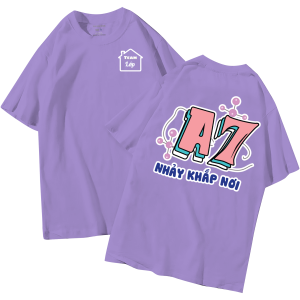 đồng phục áo lớp in hình mới nhất, hình in bên đẹp cute dễ thương