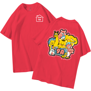 đồng phục áo lớp in hình mới nhất, hình in bên đẹp cute dễ thương