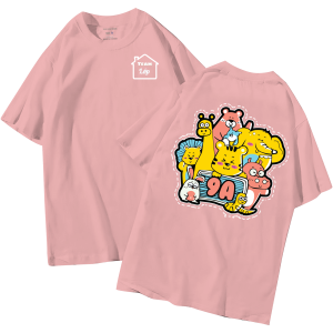 đồng phục áo lớp in hình mới nhất, hình in bên đẹp cute dễ thương