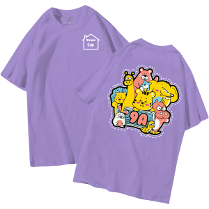 đồng phục áo lớp in hình mới nhất, hình in bên đẹp cute dễ thương