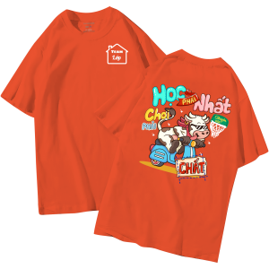 đồng phục áo lớp in hình mới nhất, hình in bên đẹp cute dễ thương