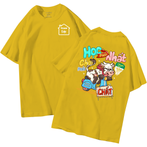 đồng phục áo lớp in hình mới nhất, hình in bên đẹp cute dễ thương