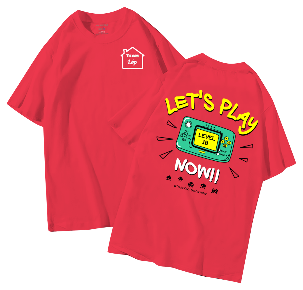 đồng phục áo lớp in hình mới nhất, hình in bên đẹp cute dễ thương