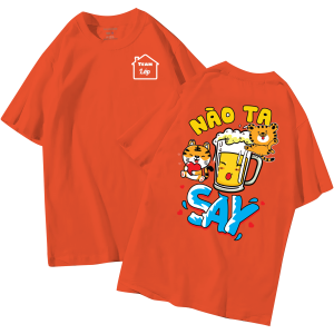 đồng phục áo lớp in hình mới nhất, hình in bên đẹp cute dễ thương