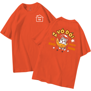 đồng phục áo lớp in hình mới nhất, hình in bên đẹp cute dễ thương