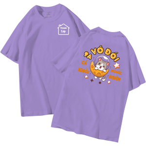 đồng phục áo lớp in hình mới nhất, hình in bên đẹp cute dễ thương