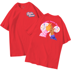 đồng phục áo lớp in hình mới nhất, hình in bên đẹp cute dễ thương