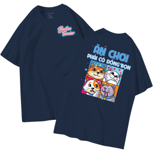 đồng phục áo lớp in hình mới nhất, hình in bên đẹp cute dễ thương