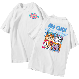 đồng phục áo lớp in hình mới nhất, hình in bên đẹp cute dễ thương