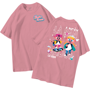 đồng phục áo lớp in hình mới nhất, hình in bên đẹp cute dễ thương