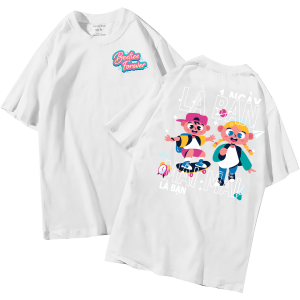 đồng phục áo lớp in hình mới nhất, hình in bên đẹp cute dễ thương