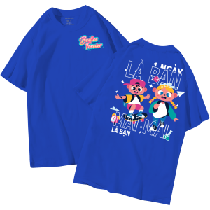 đồng phục áo lớp in hình mới nhất, hình in bên đẹp cute dễ thương