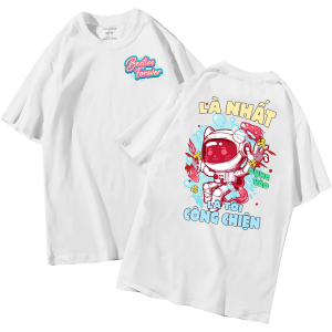 đồng phục áo lớp in hình mới nhất, hình in bên đẹp cute dễ thương