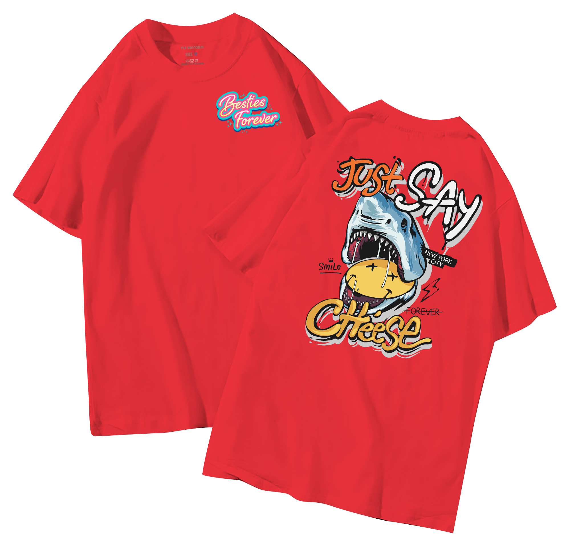 Áo lớp in hình 32.8 D đồng phục áo lớp in hình mới nhất, hình in bên đẹp cute dễ thương