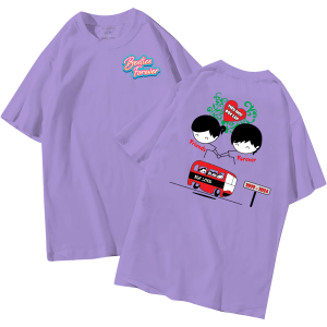 đồng phục áo lớp in hình mới nhất, hình in bên đẹp cute dễ thương