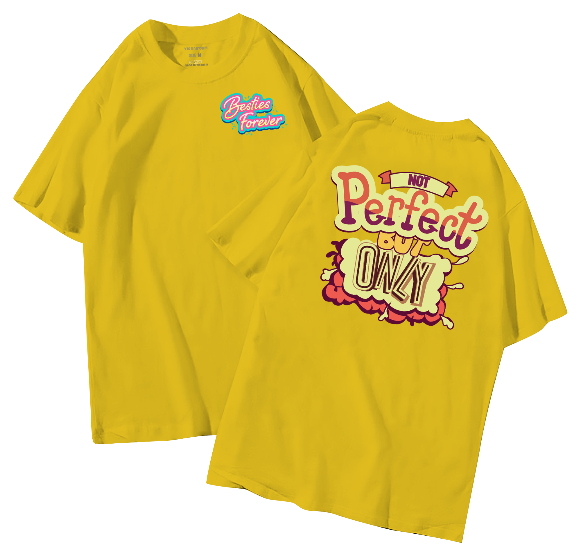 Áo lớp in hình 33.10 V đồng phục áo lớp in hình mới nhất, hình in bên đẹp cute dễ thương