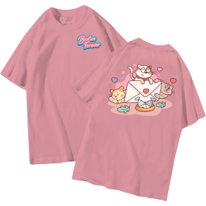 đồng phục áo lớp in hình mới nhất, hình in bên đẹp cute dễ thương